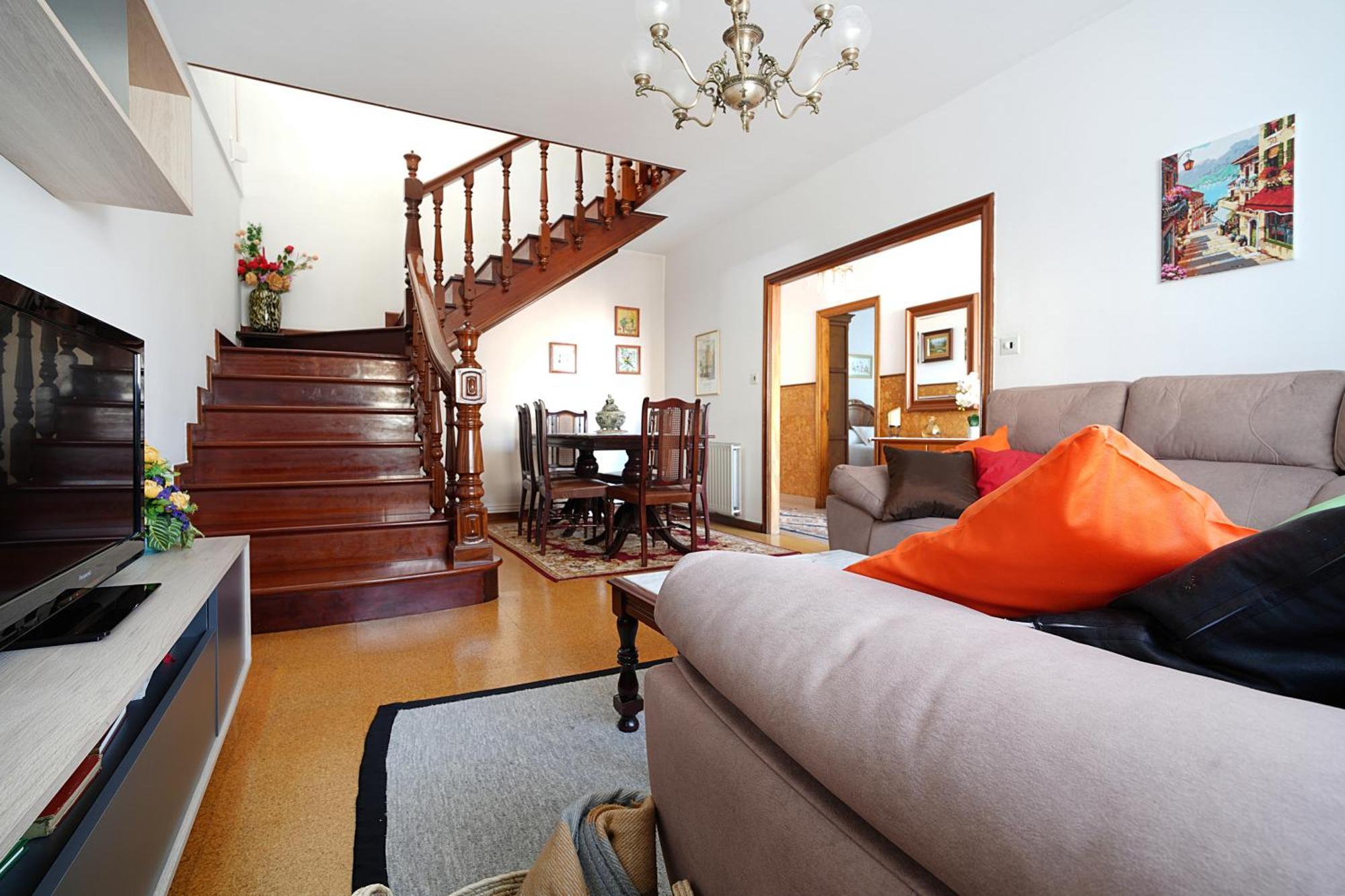 Casa Con Jardin En Vilanova De Arousa Pontevedra Luaran gambar